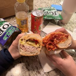 Turkey Sub Chicken Parmigiana Sub
