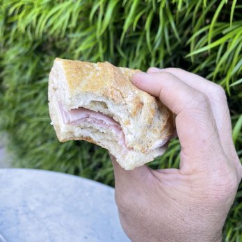 La Châtaigne - French butter baguette with ham and cheese - Patisserie/Cake Shop Near Me - Lafayette, California