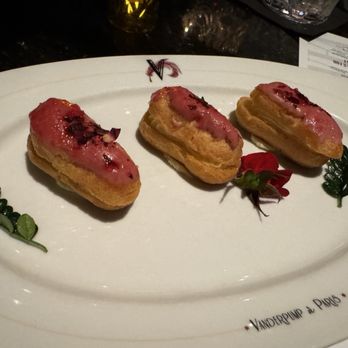 Vanderpump A Paris - Rose rose eclairs - French Near Me - Las Vegas, Nevada Vanderpump A Paris - Rose rose eclairs - French Near Me - Las Vegas, Nevada