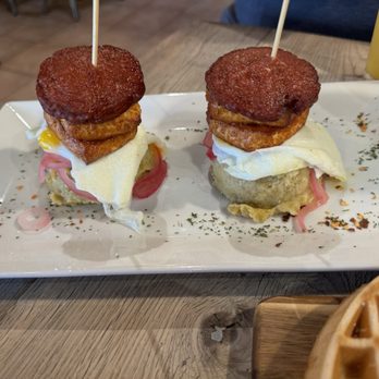 Summer And Autumn Cafe - Mangu sliders - Breakfast & Brunch Near Me - Lodi, New Jersey Summer And Autumn Cafe - Mangu sliders - Breakfast & Brunch Near Me - Lodi, New Jersey