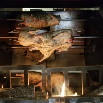 Monti's - Roasting their own chicken over the fire - Mediterranean Near Me - Santa Rosa, California Monti's - Roasting their own chicken over the fire - Mediterranean Near Me - Santa Rosa, California