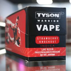 Valley Vape Smoke Shop - Did you know Tyson makes his own disposable live resin devices!? Now you do!