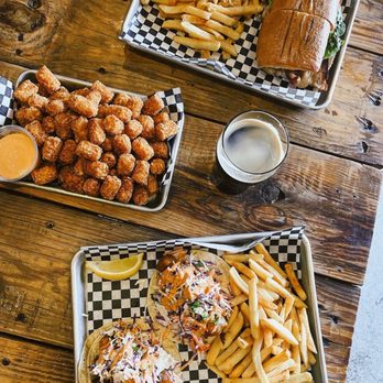 21st Amendment Brewery- Taproom - Turkey BLT sandwich, tater tots, Baja fish tacos - Breweries Near Me - San Leandro, California 21st Amendment Brewery- Taproom - Turkey BLT sandwich, tater tots, Baja fish tacos - Breweries Near Me - San Leandro, California