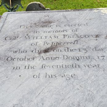 Walton Cemetery - Gravesite Col. William Prescott commander of the Colonial Troops battle of Bunker Hill - Funeral Services & Cemeteries Near Me - Pepperell, Massachusetts Walton Cemetery - Gravesite Col. William Prescott commander of the Colonial Troops battle of Bunker Hill - Funeral Services & Cemeteries Near Me - Pepperell, Massachusetts