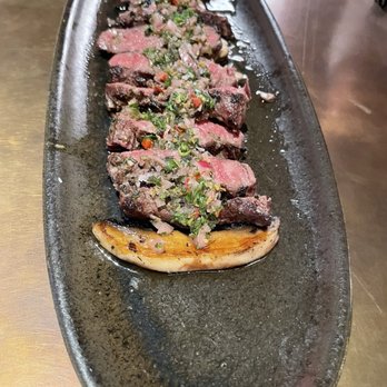 F1 Arcade Philadelphia - Himalayan Salt Dry-Aged Flat Iron Steak - Bars Near Me - Philadelphia, Pennsylvania