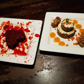 Hell's Kitchen - Bleeding heart brownie and white rabbit carrot cake - New American Near Me - Minneapolis, Minnesota Hell's Kitchen - Bleeding heart brownie and white rabbit carrot cake - New American Near Me - Minneapolis, Minnesota