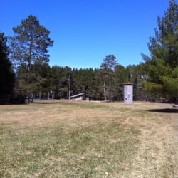 YMCA Camp Miller - Athletic Field (early Spring, before the grass turns green), Climbing Tower & Barnyard