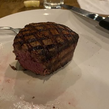 Chuck's Steak House - Perfectly cooked 10oz filet mignon - Steakhouses Near Me - Danbury, Connecticut Chuck's Steak House - Perfectly cooked 10oz filet mignon - Steakhouses Near Me - Danbury, Connecticut