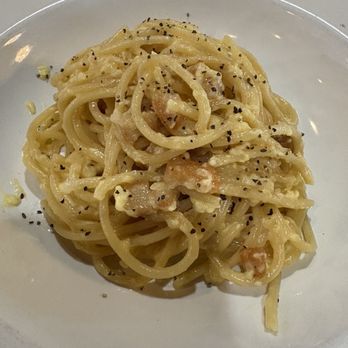 Luciano's - Pasta carbonara. Half portion 10/10 - Italian Near Me - Mulvane, Kansas Luciano's - Pasta carbonara. Half portion 10/10 - Italian Near Me - Mulvane, Kansas