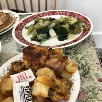 Peach's - Sautéd Veggies and a side order of Home Fries. ((Vegan)) - Breakfast & Brunch Near Me - North Conway, New Hampshire Peach's - Sautéd Veggies and a side order of Home Fries. ((Vegan)) - Breakfast & Brunch Near Me - North Conway, New Hampshire