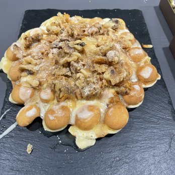 Le Souk - Baklava and cream bubble waffle - Candy Stores Near Me - Philadelphia, Pennsylvania