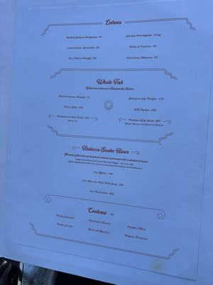 Menu photo 7 Carbone Riviera Las Vegas, NV