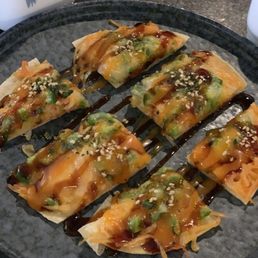 Sushi pizza