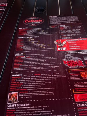 Menu photo 2 Caliente Pizza & Drafthouse Pittsburgh, PA Menu photo 2 Caliente Pizza & Drafthouse Pittsburgh, PA
