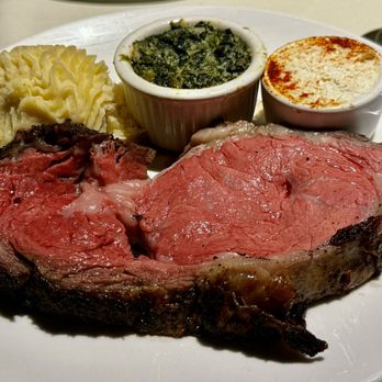 Shadowbrook - Slow-Roasted Angus Prime Rib, 12 oz ($46.95), medium rare - American Near Me - Capitola, California Shadowbrook - Slow-Roasted Angus Prime Rib, 12 oz ($46.95), medium rare - American Near Me - Capitola, California