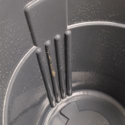 Delmar Gardens North - No one, not one laundry employee ever thought to clean these bins, and I was looked at as "doing the most" wen I said to not do it was unthi