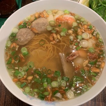 999 Phở - This was #22 on the menu. Egg noodles w/ chicken, shrimp, pork, fish balls and beef balls. - Vietnamese Near Me - Reno, Nevada 999 Phở - This was #22 on the menu. Egg noodles w/ chicken, shrimp, pork, fish balls and beef balls. - Vietnamese Near Me - Reno, Nevada