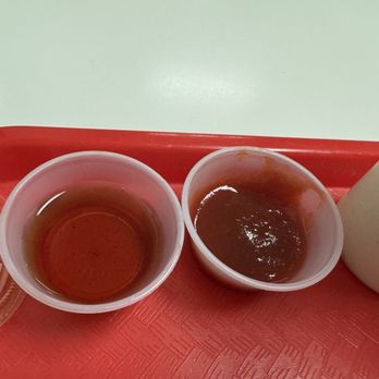 London Fish & Chips - Malt vinegar and cocktail sauce - Fish & Chips Near Me - Modesto, California