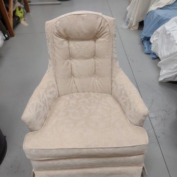 Larry and Sons Fabrics - Customers chair we recovered - Fabric Stores Near Me - Easley, South Carolina Larry and Sons Fabrics - Customers chair we recovered - Fabric Stores Near Me - Easley, South Carolina