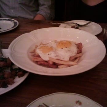 The Publican - fries with George's egg - New American Near Me - Chicago, Illinois The Publican - fries with George's egg - New American Near Me - Chicago, Illinois
