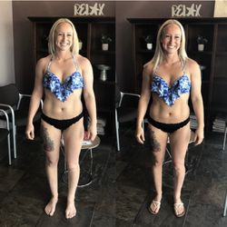 A Perfect Tan - Before and after the VersaSpa spray booth