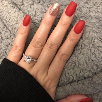 Lotus Nails Spa - Fill with shellac by Katie - Nail Salons Near Me - Renton, Washington