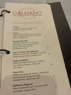 Menu photo 6 Galliano Fulton, MD