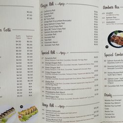 Ho Sushi Express - Menu April 2024