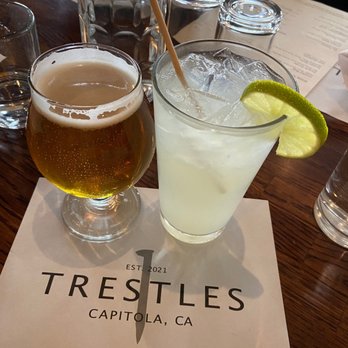 Trestles Restaurant - Pliny & Margarita - New American Near Me - Capitola, California