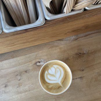 Backhaus - Vanilla latte with oat milk - Bakeries Near Me - San Mateo, California Backhaus - Vanilla latte with oat milk - Bakeries Near Me - San Mateo, California