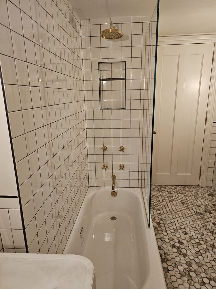 Slide of Gallion piping and heating