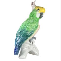 Christ Child Society Opportunity Shop - Crown Staffordshire Fine Bone China Cockatoo by JT Jones