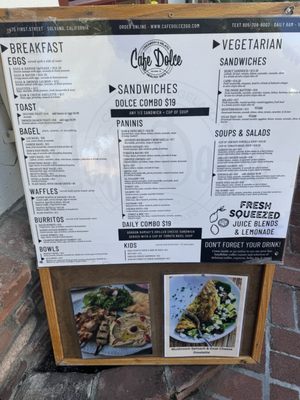 Menu photo 4 Cafe Dolce Solvang, CA