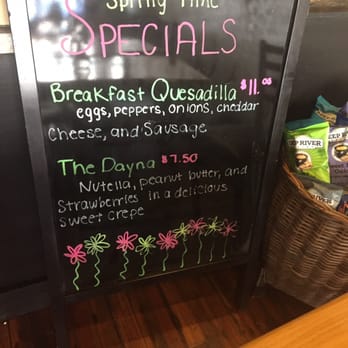 Perk On Main - Spring Time Specials - Creperies Near Me - Middletown, Connecticut