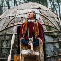Lakeshore Museum Center - Wigwam village at MI Heritage Park in Whitehall