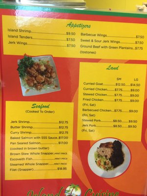 Menu photo 6 Island Cuisine Charlotte, NC Menu photo 6 Island Cuisine Charlotte, NC