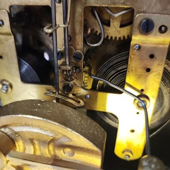 J & C Creative Designs - Cleaned up and repaired 120-year-old clock.  Works great! - Jewelry Repair Near Me - Orange, California