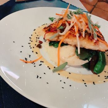 Claytons Siesta Grille - Macadamia Nut Grouper - New American Near Me - Sarasota, Florida Claytons Siesta Grille - Macadamia Nut Grouper - New American Near Me - Sarasota, Florida
