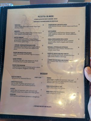 Menu photo 5 Scordato's Pizzeria Tucson, AZ