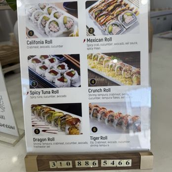 Super Teriyaki - Sushi Roll menu - Japanese Near Me - Lynwood, California