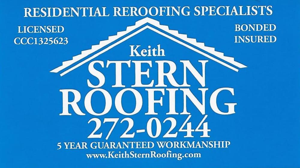 Slide of Keith Stern Roofing