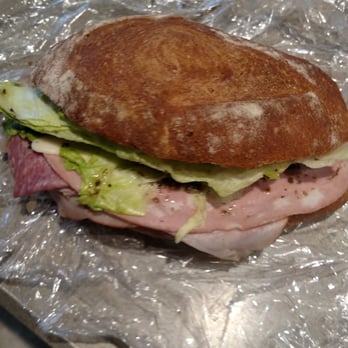 Vesuvio Bakery - Way too much bread.  Not very Italian at all.  Mostly ham, two slices salami and one mortadella. No capicolla at all. - Bakeries Near Me - North Riverside, Illinois