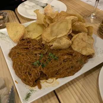 Taberna El Sur de Huertas - Cuban shredded beef with potatoes - Spanish Near Me - Madrid, M
