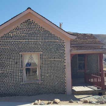 Rhyolite Ghost Town - Tom Kelly Bottle House - Landmarks & Historical Buildings Near Me - Beatty, Nevada