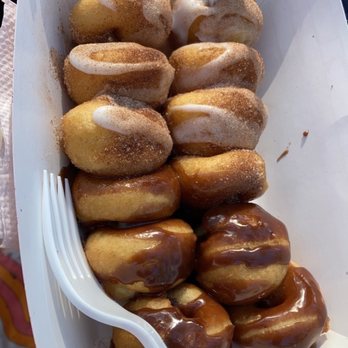 Donut Bus - a container of glazed donuts - Food Trucks Near Me