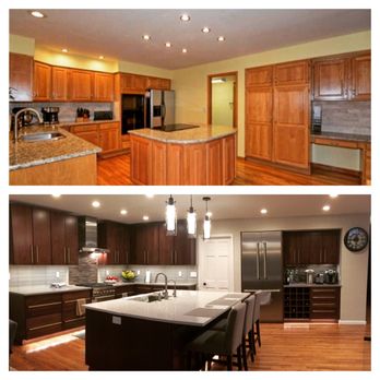 Stewart Remodeling - Kitchen before and after views - General Contractors Near Me - Colorado Springs, Colorado Stewart Remodeling - Kitchen before and after views - General Contractors Near Me - Colorado Springs, Colorado