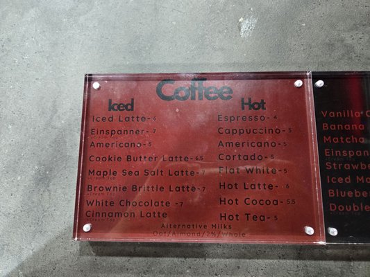 Menu photo 2 Brothers Coffee LA Burbank, CA Menu photo 2 Brothers Coffee LA Burbank, CA