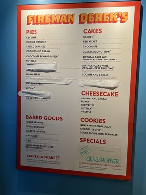 Menu photo 5 Fireman Derek’s Bake Shop Miami, FL Menu photo 5 Fireman Derek’s Bake Shop Miami, FL
