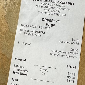 The Tea & Coffee Exchange - Coffee & Tea Near Me - Big Bear Lake, California The Tea & Coffee Exchange - Coffee & Tea Near Me - Big Bear Lake, California