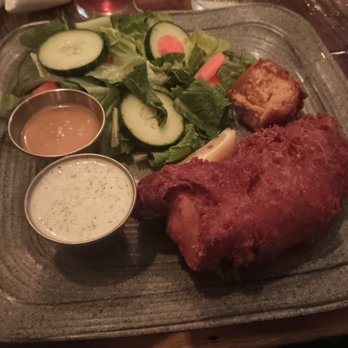 Bumpa’s - Fish and salad. My fish was spoiled. Dressing was homemade and good. - Gastropubs Near Me - Charleston, South Carolina